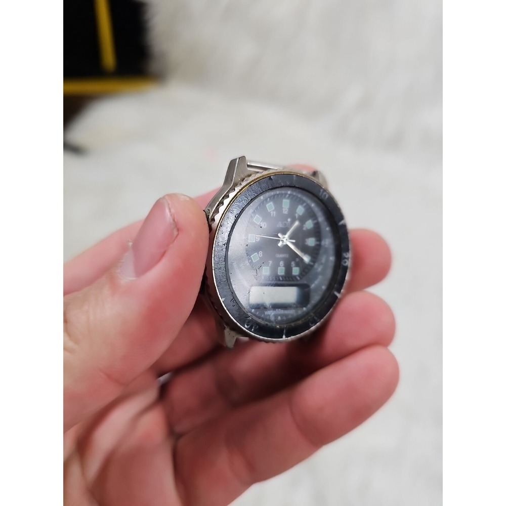 Vintage Antique Super Rare ADi Tachymeter Watch Water Resistance 5 ATM - Picture 3 of 9
